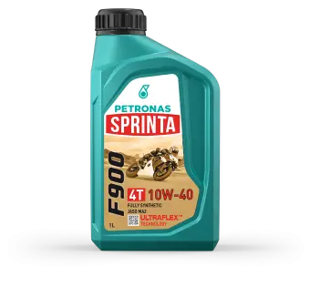 Petronas Engine Oil F900 4T 10W-40 Fully Synthetic