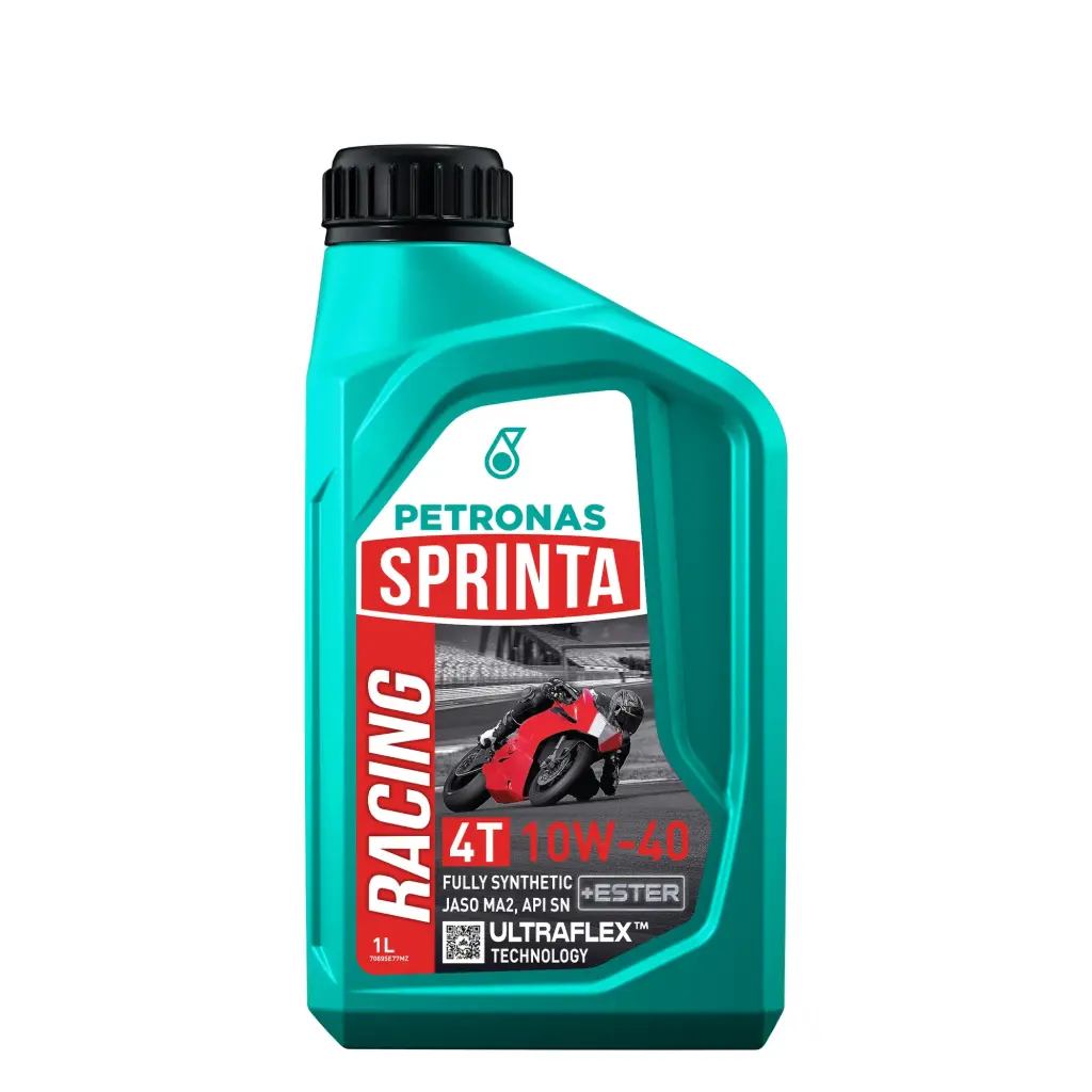 Petronas Engine Oil Racing 4T 10W-40 Fully Synthetic